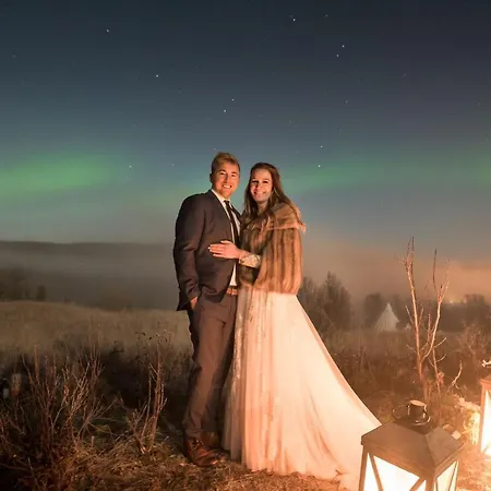 Aurora Borealis Observatory منتجع Silsand