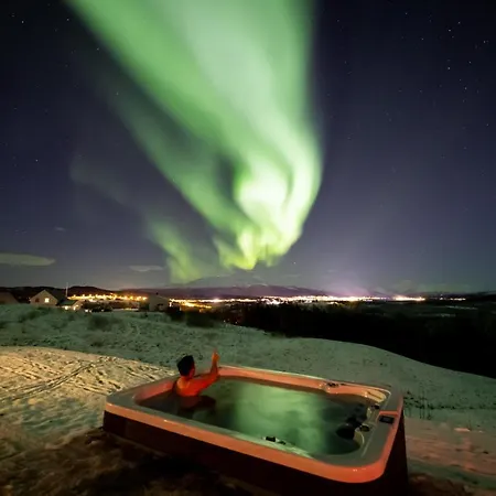 Aurora Borealis Observatory منتجع Silsand