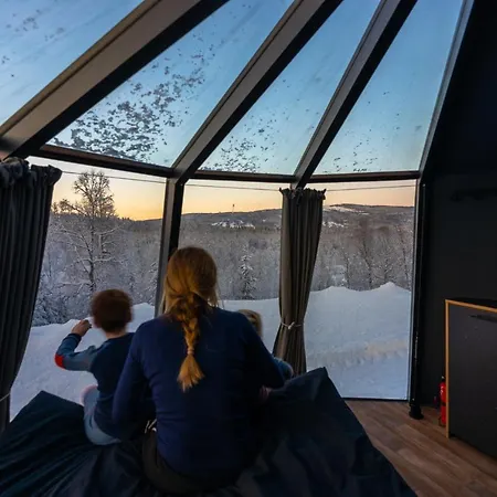 Aurora Borealis Observatory منتجع Silsand